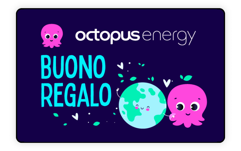 Octopus Energy Buono Regalo